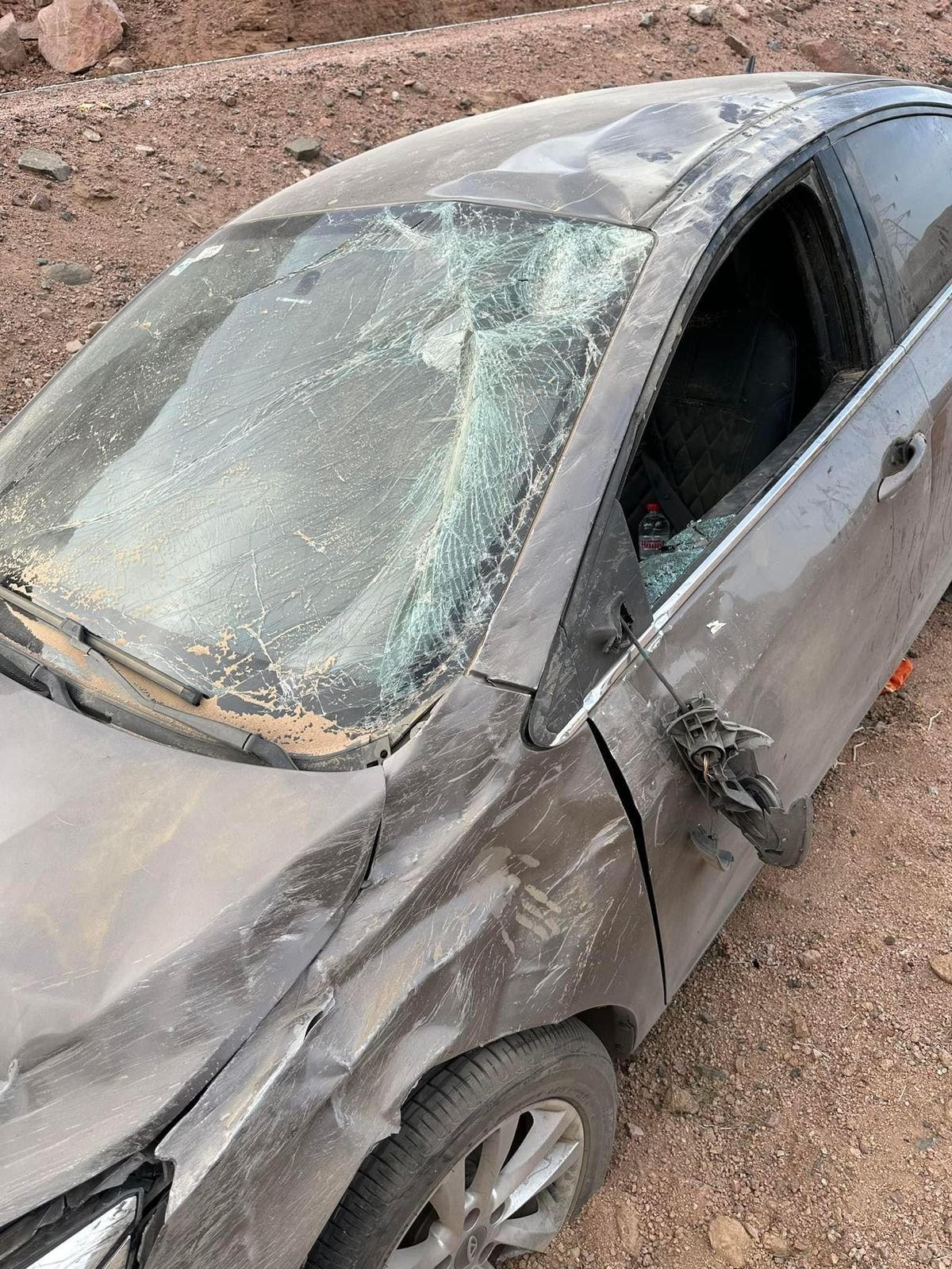 صورة من الحادث