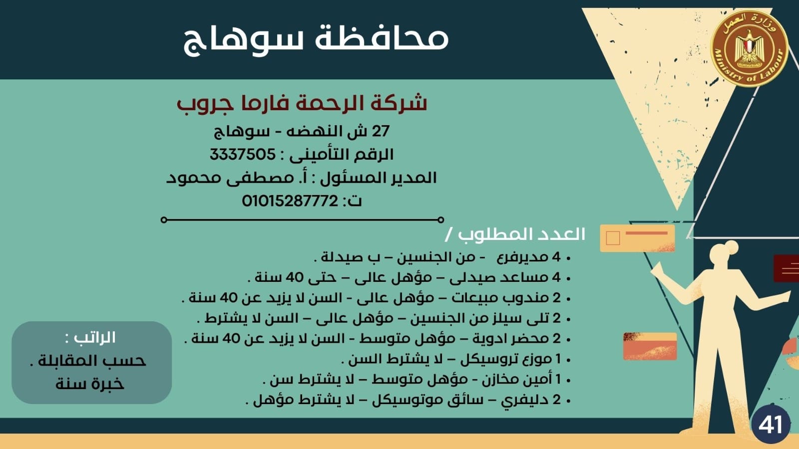 نشرة توظيف وزارة العمل (9)