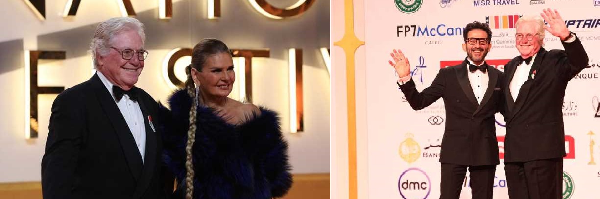 حسين فهمي ويسرا