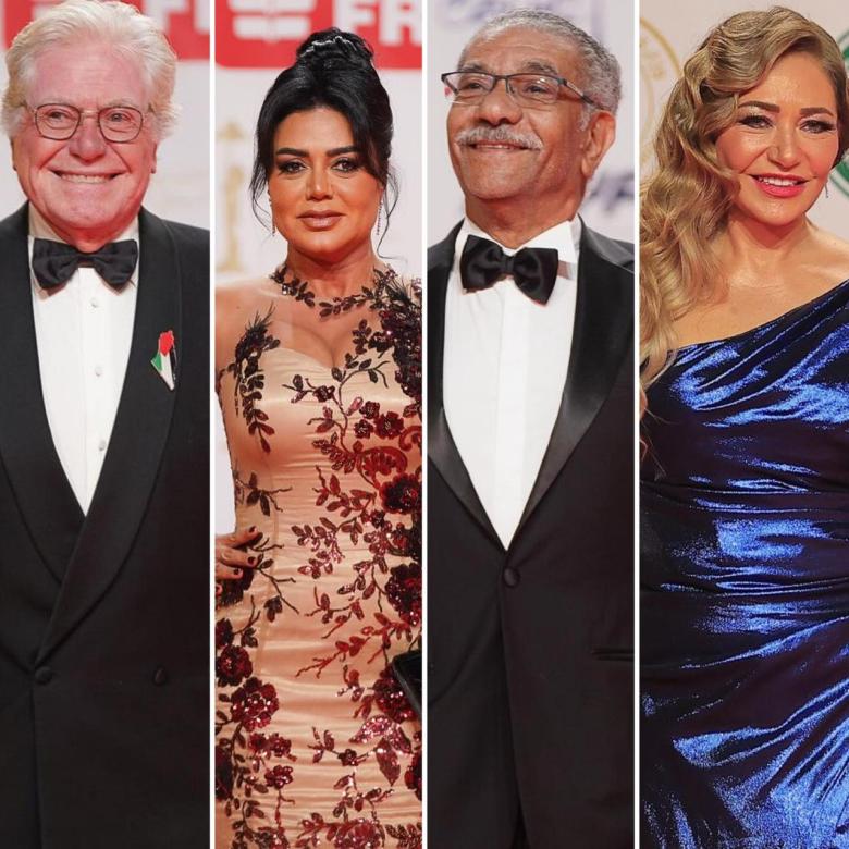 نجوم السجادة الحمراء لحفل الختام