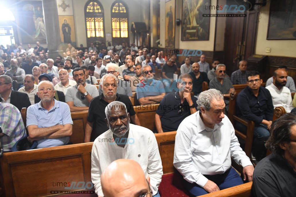 جنازة الفنان لطفي لبيب 