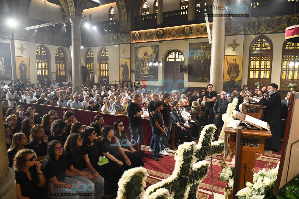 جنازة الفنان لطفي لبيب 