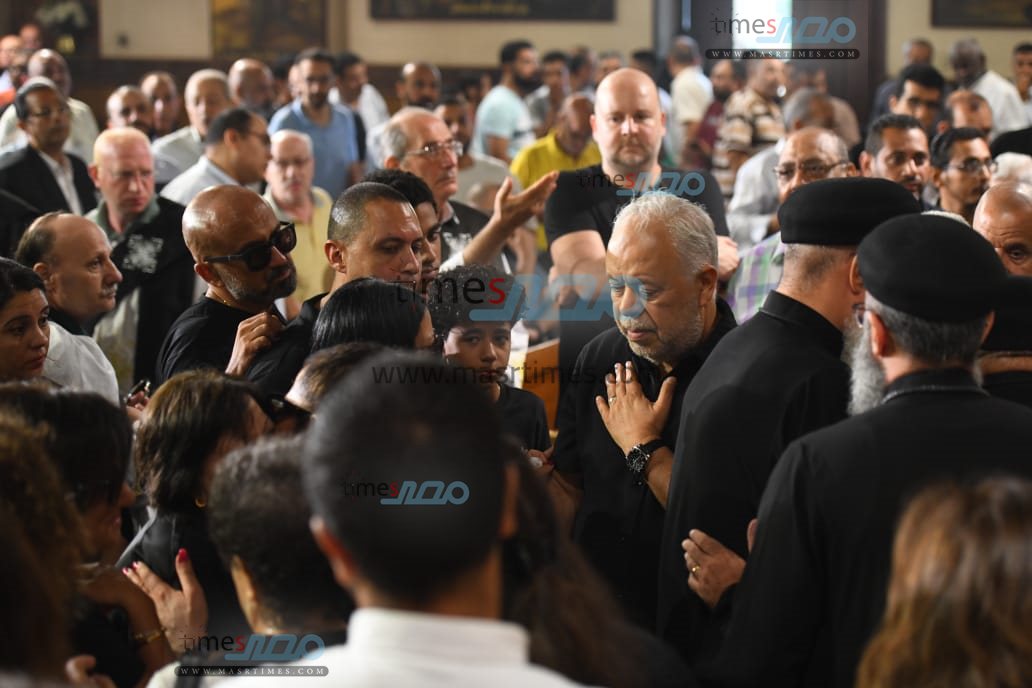 جنازة الفنان لطفي لبيب 