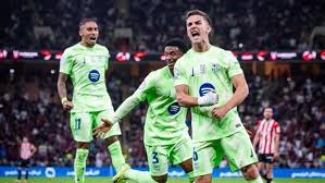 موعد مباراة برشلونة وأتلتيك بلباو في نصف نهائي كأس السوبر الإسباني والقنوات  الناقلة والتشكيل المتوقع