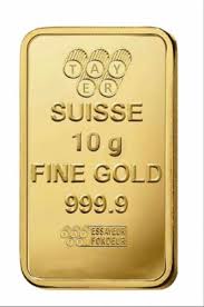 سبيكة ذهب صافي 10 تولة (116.6 جرام) عيار 24 قيراط من مجوهرات الناصر