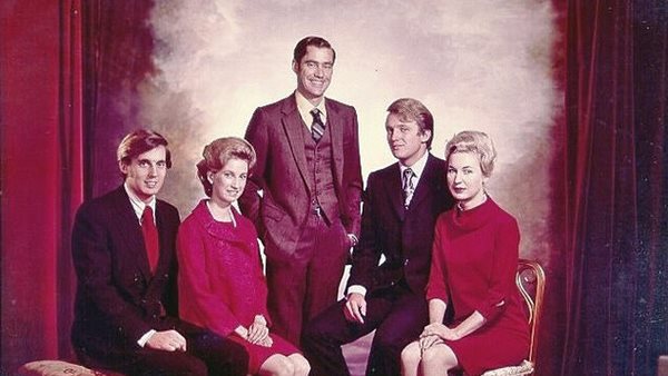 ترامب وعائلته 