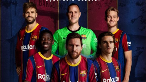 قميص برشلونة الجديد