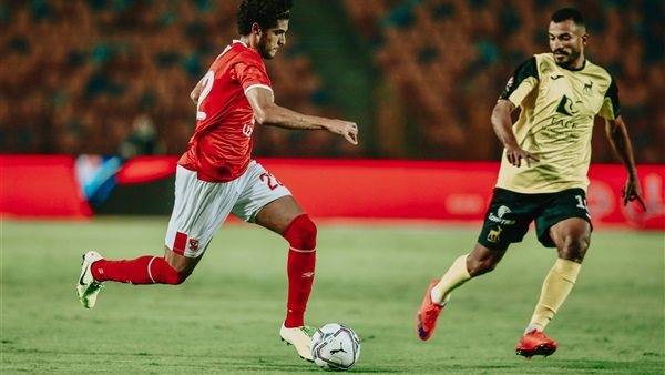 جانب من مباراة الأهلي