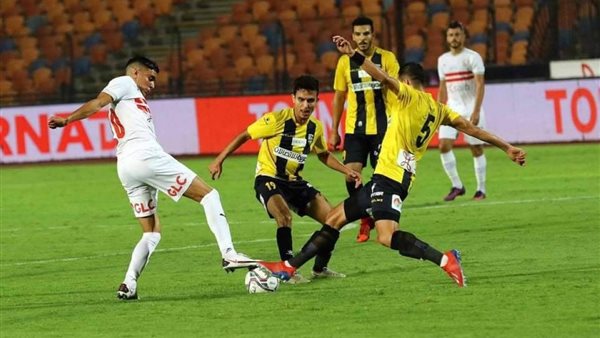 جانب من مباراة المقاولون