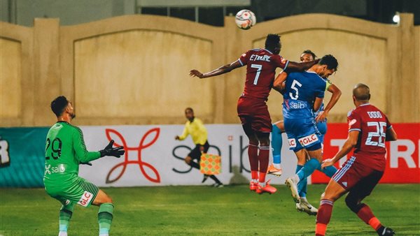 جانب من مباراة أسوان