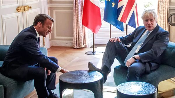 ماكرون وجونسون 