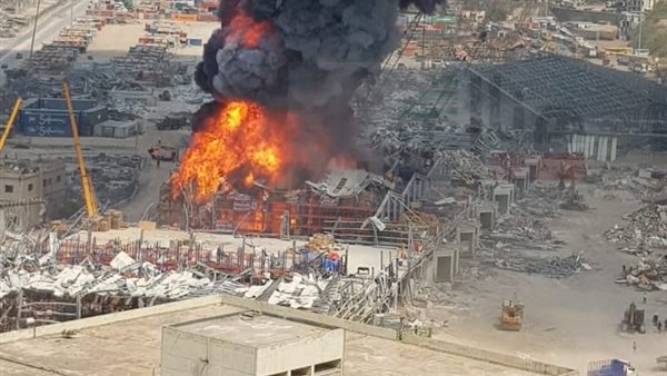 حريق بيروت