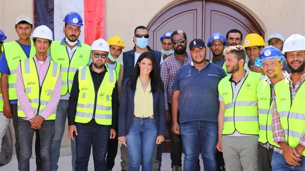 أثناء جولة الوزيرة