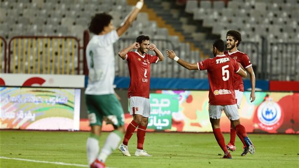 جانب من مباراة الاهلي