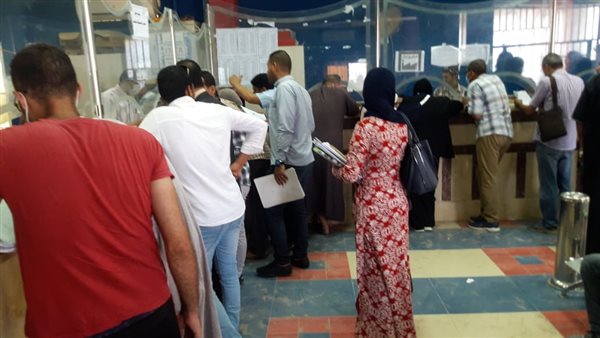 إقبال المواطنين في