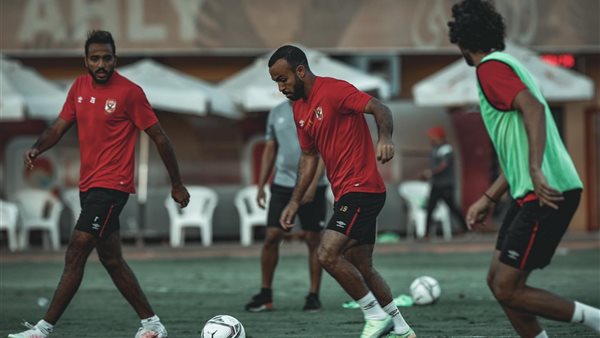 صورة من مران الأهلي