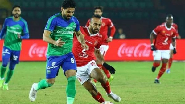 صورة من مباراة الاهلي