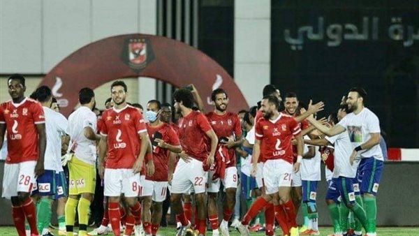 صورة من مباراة الاهلي