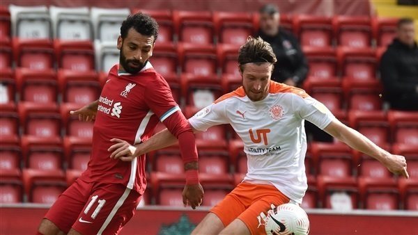 محمد صلاح في مباراة