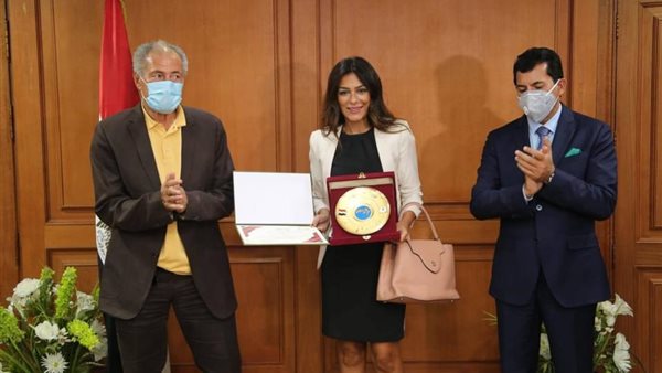 جانب من حفل التكريم