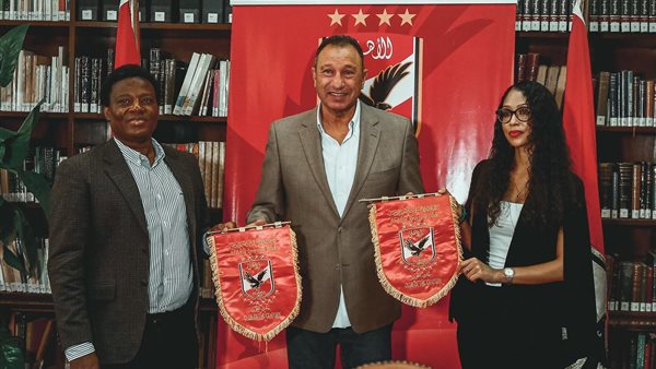 الخطيب والوفد التنزاني