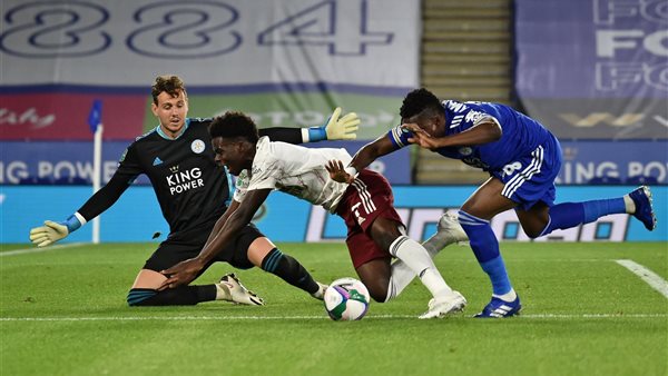 جانب من مباراة أرسنال