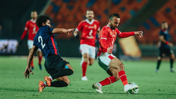 جانب من مباراة الأهلي