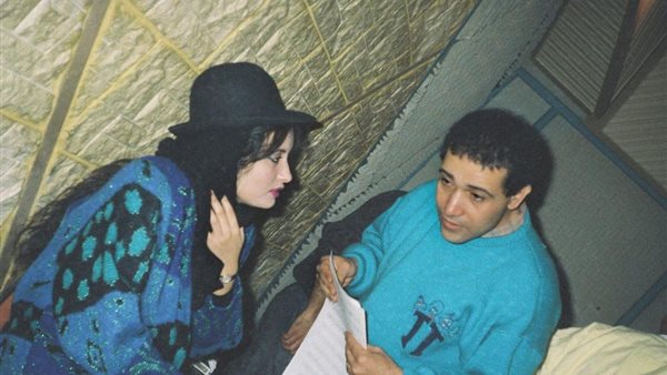 لطيفة مع الملحن الراحل