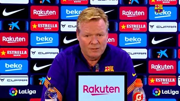 كومان مدرب برشلونة