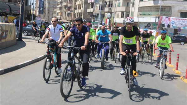 مارثون الدراجات يقوده