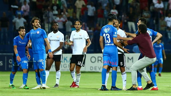 جانب من لقاء الزمالك