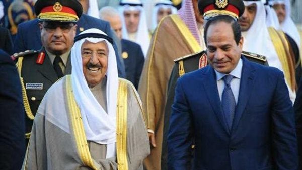 السيسي وأمير الكويت