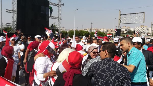 اثناء احتفال المواطنون