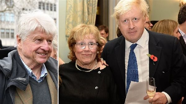 جونسون ووالدته وصورة