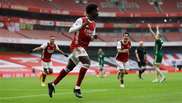 جانب من مباراة أرسنال