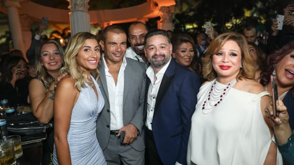 إلهام شاهين و عمرو