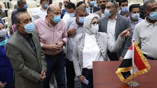 جانب من تفقد وزيرة