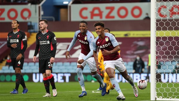 جانب من مباراة أستون