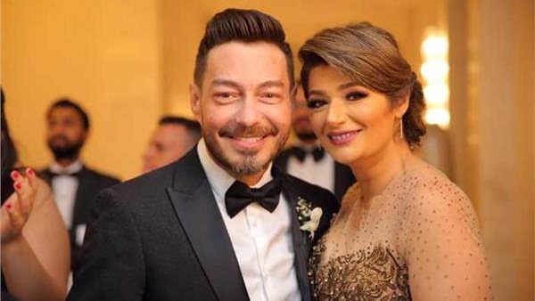 أحمد زاهر وزوجته