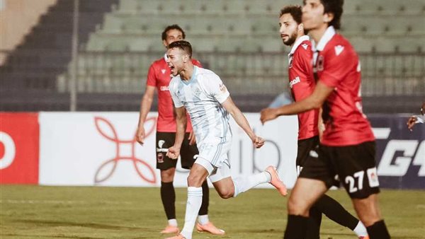 جانب من مباراة بيراميدز