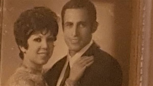 رجاء الجداوى وزوجها