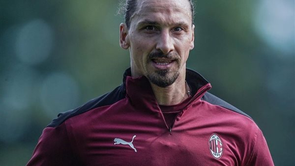 ابراهيموفيتش في التدريبات