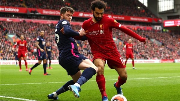محمد صلاح في مباراة