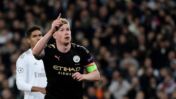 دي بروين لاعب مانشستر