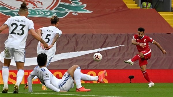 محمد صلاح في مباراة