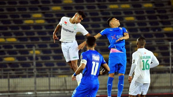 جانب من مباراة الزمالك