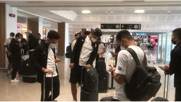 بعثة الزمالك في مطار