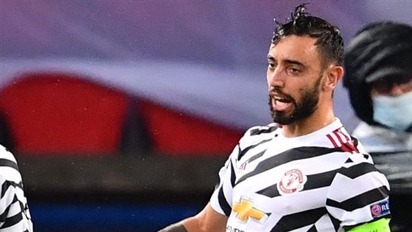 برونو يحتفل بالهدف