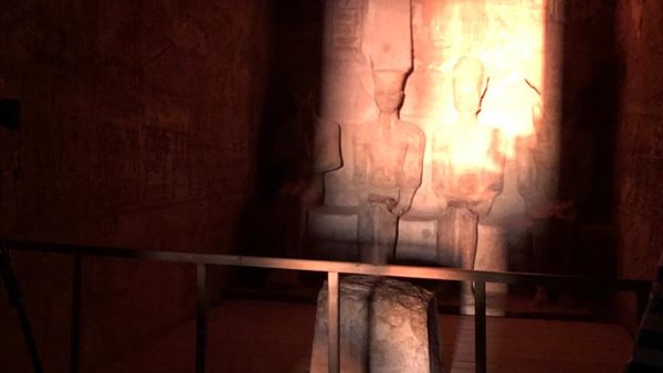 تعامد الشمس على وجه