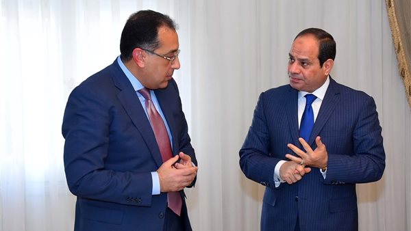 السيسي ومدبولي 